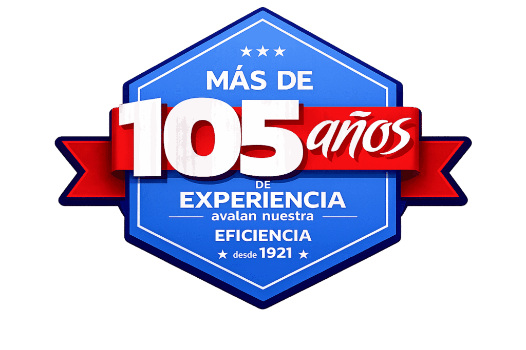 cucarda de 105 años de experiencia de baires rodamientos
